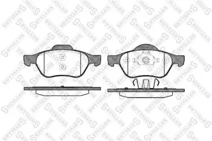 Комплект тормозных колодок, дисковый тормоз STELLOX купить
